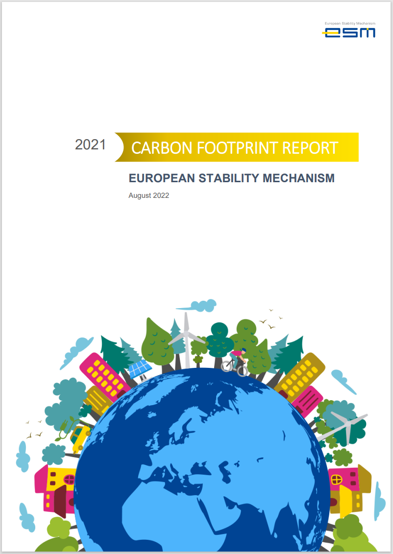 carbon footprint report 2021 cover