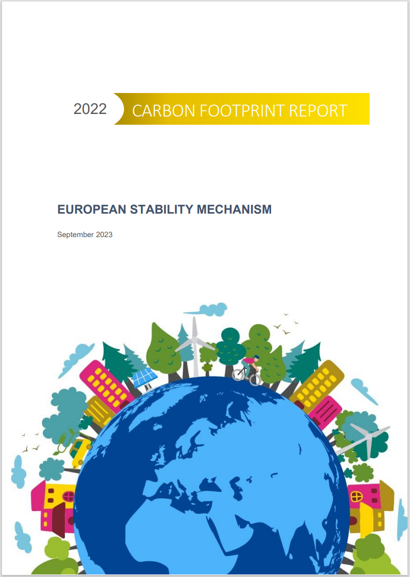 carbon footprint report 2022 cover