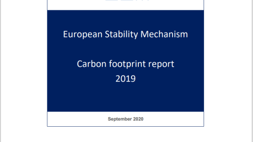carbon footprint report 2019 cover