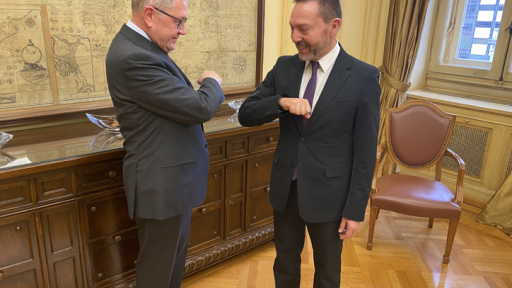 Meeting of Klaus Regling with Bank of Greece Governor Yannis Stournaras-724-466